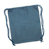 Promotional Denim Backsacks Flat